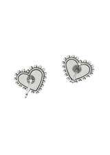 Pretty Tough Amour Heart Post Earrings