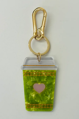 Bag Charm / Key Ring I Love Matcha