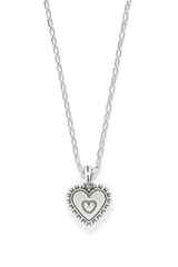 Pretty Tough Amour Heart Necklace