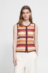 IHORIANA Multicolor Knitted Top