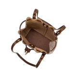 Sally Espresso Vegan Shoulder Bag