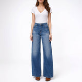 Kallie Relaxed Curve Denim Pants