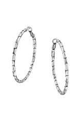 Pebble Large Hoops