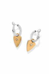 Love Messages B Love Reversible Hoop Earrings