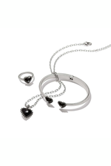 Pretty Tough Amour Heart Necklace