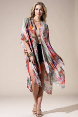 Brushstroke Multi Kimono: BRUSHSTROKE MULTI