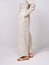 Beige Linen pants