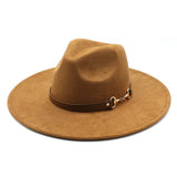 KHAKI LEISURE OUTDOOR FELT HAT