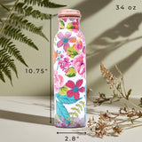 Flower Copper Bottle (1L)