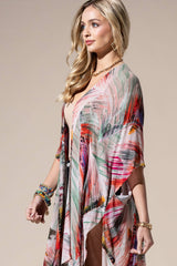 Brushstroke Multi Kimono: BRUSHSTROKE MULTI