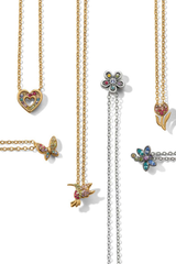 Enchanting Gem Hummingbird Necklace