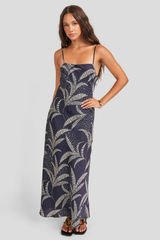 Navy/Oatmeal Nautical Nights Dress