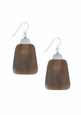 Pretty Tough Geo Horn French Wire Earrings