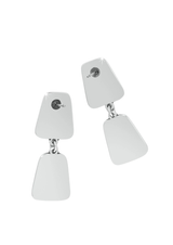 Pretty Tough Geo Post Drop Earrings