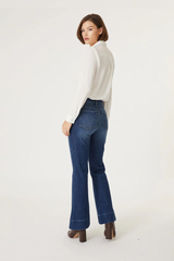 Claudia Flare Blue Mood Jeans