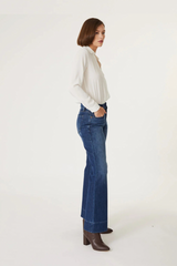 Claudia Flare Blue Mood Jeans