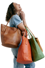 Miles Black Tote Bag