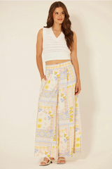 LALA Lemon Print Pant