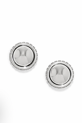 Pretty Tough Silver Bold Stud Post Earrings