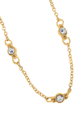 Illumina Petite Gold Collar Necklace
