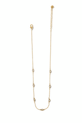 Illumina Petite Gold Collar Necklace