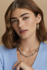 Illumina Petite Gold Collar Necklace