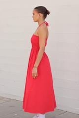 Osorio Red Dress