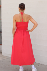 Osorio Red Dress