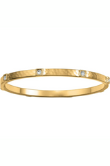 Meridian Zenith Gold Station Bangle