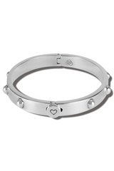 Pretty Tough Groove Hinged Bangle
