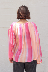 Rosey Long Sleeve Ombre Top