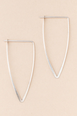 Sterling Silver Galaxy Triangle