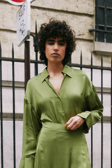 Olive Clemme Long Sleeve Top
