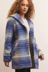 Hastings Sherpa Plaid Coat