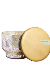 Mercury Iridescent Candle Inverted Jar - Aloha Orchid