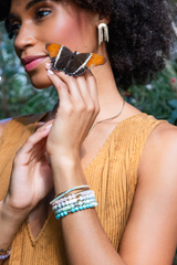 Intermix Stone Stacking Bracelet - Amazonite