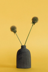 Charcoal Bud Vase