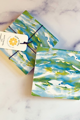 Bluewater Cork Backed Ceramic Coaters