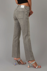 Denver-Ma High Rise Straight Jeans 31" Inseam