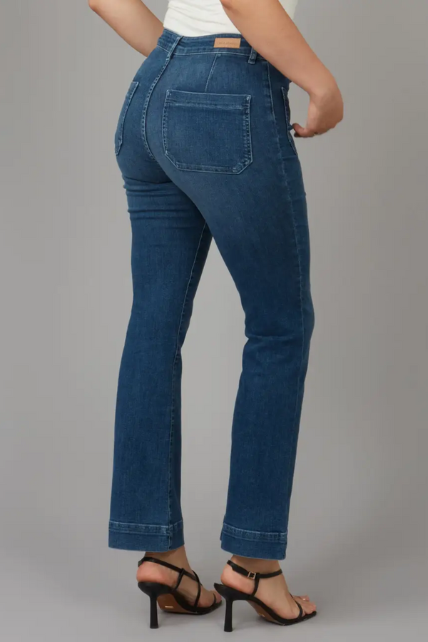 Gene-Dis Mid Rise Bootcut Jeans 31" Inseam
