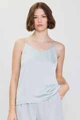 Dove Grey Double Strap Cami