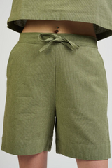 Olive Larisa Chambray Short