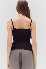 Black Summer Tank Top