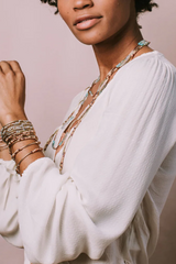 Scout Wrap : Neptune/rose gold