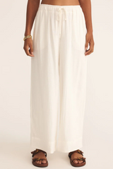 White Easton Linen Pant