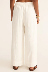 White Easton Linen Pant
