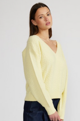 Mara Yellow Buttery Sweater