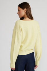 Mara Yellow Buttery Sweater