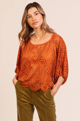 Bloom Rust Blouse