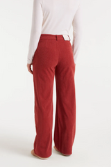 Brown/Burgundy Corduroy Pants